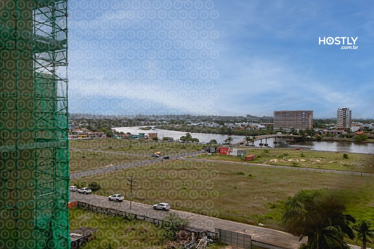 Novo e Confortável: No Coração da Praia Grande